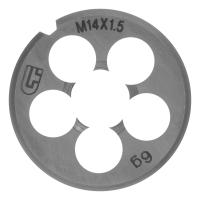 Плашка М14 х 1,5 мм Сибртех