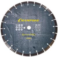 Диск алмазный CHAMPION бетон PRO 350/25,4/12 Concrete Crunch (железобетон, старый бетон) 
