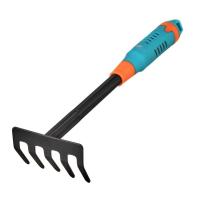 Грабли 5 зубьев, двухкомпонентная рукоятка, 320х87мм Yard