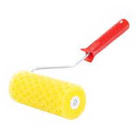 Валик "СТРУКТУРНЫЙ" поролоновый с ручкой, "горошек", 180 мм, D - 80 мм, D ручки - 6 мм MTX