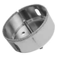 Сверло по керамической плитке и стеклу, 68 х 55 мм, 6 гр.хв-к, с центр. сверлом Сибртех