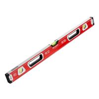 Уровень алюминиевый, магнит., фрезерованный, 3 глазка (1 зеркал.), 2 комп. рукоятки, 800 мм Matrix