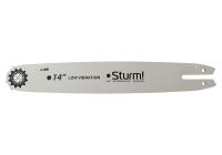 SB1450380St Пильная шина 14" Sturm паз 1,3мм, 3/8", 50 зв, хвостовик St