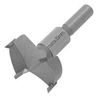 Сверло Форстнера по дереву, 35 мм, твердоспл. пластины, цилиндрический хвостовик Matrix