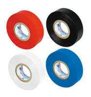 Лента клейкая изоляционная, ПВХ, черная, клей - синтет. каучук, 15ммх15м, толщина 13мкм, РемоКолор