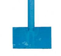 Ледоруб-скребок металлическая рукоятка, 200х1200мм Россия