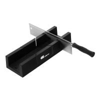 Стусло, 300 х 60 мм, пластиковое + пила, 250 мм Сибртех