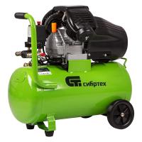 Компрессор воздушный КК-2200/50, 2,2 кВт, 350 л/мин, 50 л, прямой привод, масляный Сибртех