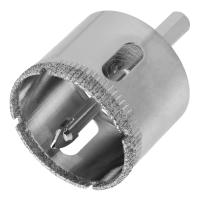 Сверло по керамической плитке и стеклу, 38 х 55 мм, 6 гр.хв-к, с центр. сверлом Сибртех