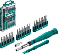 Отвертка для точных работ со сменными битами 28 предм., X-Electronics KRAFTOOL
