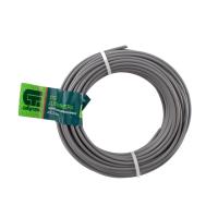 Леска для триммера круглая, армир. алюминием, 2,4 мм х 15 м, Россия Сибртех