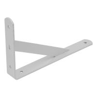 Кронштейн усиленный 250 х 150 х 30 х 4 мм, белый Сибртех