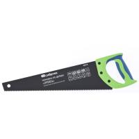 Ножовка по дереву "Зубец", 400 мм, 7-8 TPI, зуб 2D, кал.зуб, защ. покр., 2-х комп. рук-ка Сибртех