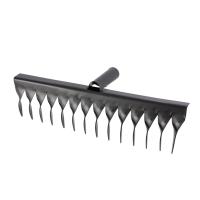 Грабли 14-зубые, 350 мм, с черенком 2с, витые, Россия// Сибртех