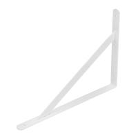 Кронштейн усиленный 400 х 280 х 30 х 4 мм, белый Сибртех