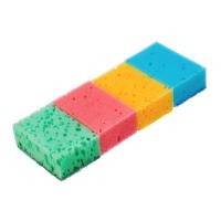 Губки для посуды Coral, 95x64x36 мм, 4 шт., Home Palisad