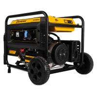 Генератор  CHAMPION GG7001EW  (6,8/7,5кВт 17лс 25л 88кг эл.старт колеса, счетчик)