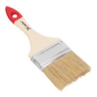 Кисть плоская "Стандарт" 3" (75 мм), натуральная щетина, деревянная ручка MTX