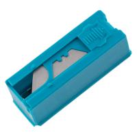 Лезвия, 19 мм, трапециевидные, пластиковый пенал, 12 шт. Gross