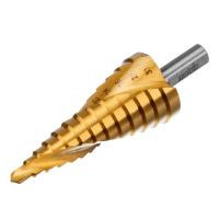 Сверло ступенчатое,6-8-10-12-14-16-18-20-22-24-26-28-30 мм,HSS,спирал.проф.,трехгр.хвост. Matrix