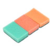 Губки для посуды Mini, 79*49*23 мм, 3шт., Россия Elfe