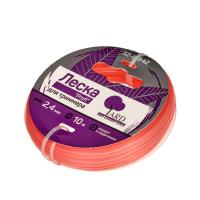 Леска для триммера Profi квадрат, с сердечником, 2,4ммх10м Yard