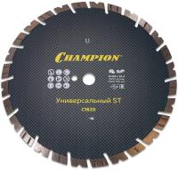 Диск алмазный CHAMPION универсальный ST 350/25,4/14 Fast Gripper (бетон, кирпич, тротуарная плитка)