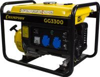 Генератор  CHAMPION GG3300 (2,6/3кВт 7лс 15л 41,5кг)