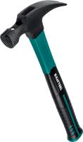 Молоток-гвоздодёр столярный c фиберглассовой рукояткой KRAFTOOL Fiberglass 560 г