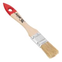 Кисть плоская "Стандарт" 1" (25 мм), натуральная щетина, деревянная ручка MTX