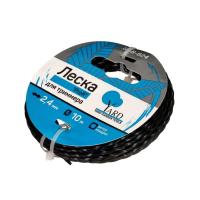 Леска для триммера Profi витой квадрат, 2,4ммх10м Yard