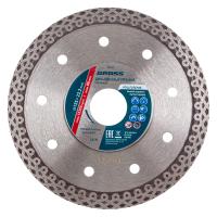 Диск алмазный ф125х22,2мм, тонкий, сплошной (Jaguar), мокрое резание Gross