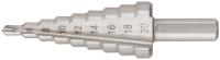 Сверло ступенчатое HSS ( Р6М5 ) по металлу, 9 ступеней, 4-20 мм