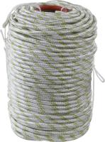 Фал плетёный капроновый СИБИН 24-прядный с капроновым сердечником, 10 мм, бухта 100 м, 1300 кгс
