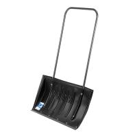 Движок для снега 790х450мм,полипропиленовый,метал. планка Сибртех