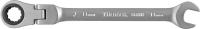 Ключ гаечный комбинированный трещоточный карданный, 11 мм Thorvik CFRW11