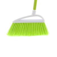 Щетка пластм. "LUX для подм. пола 23 см, c черенком 120 см, D22 мм, салат. щетина Elfe