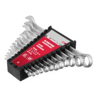 Набор ключей комбинированных, 6 - 22 мм, 12 шт., CrV, матовый хром Matrix