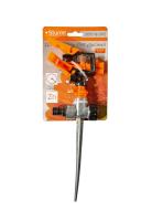 3015-19-01PZ  Разбрызгиватель Пластик.ИМПУЛЬСН., цинк корп, штуцер 1/2"  Sturm