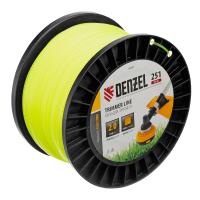 Леска для триммера квадрат, 2,0мм х 251м, на DIN катушке FLEX CORD// Denzel