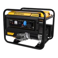 Генератор  CHAMPION GG5000  (5/5,5кВт 15лс 25л 71кг счетчик)