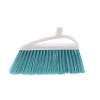 Щетка пластмассовая "LUX" для подметания пола 23 см, без черенка, бирюзовая щетина Elfe