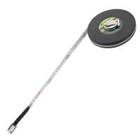 Рулетка геодезическая 30 м х 13 мм, закрытый корпус, фиберглассовая лента Сибртех