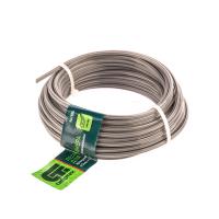 Леска для триммера звезда, армир. алюминием, 3,0 мм х 10 м, Россия Сибртех