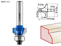 Фреза кромочная калевочная №1, 17,3мм, ЗУБР Профессионал