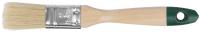 Кисть флейцевая "Хард", натуральная светлая щетина, деревянная ручка  1" (25 мм)