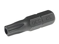 Бита 1/4"DR 5-гранная TORX с отверстием TS30Hх25мм JTC