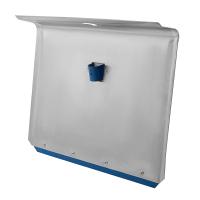 Лопата тротуарная 500х400х1,5мм,без черенка(алюминий) Сибртех