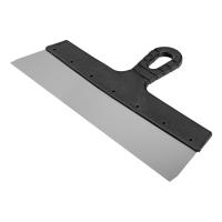 Шпатель фасадный из нержавеющей стали, 350 мм, пластмассовая ручка Россия