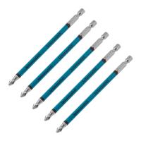 Набор бит PH2 х127, сталь S2, 5шт. Gross